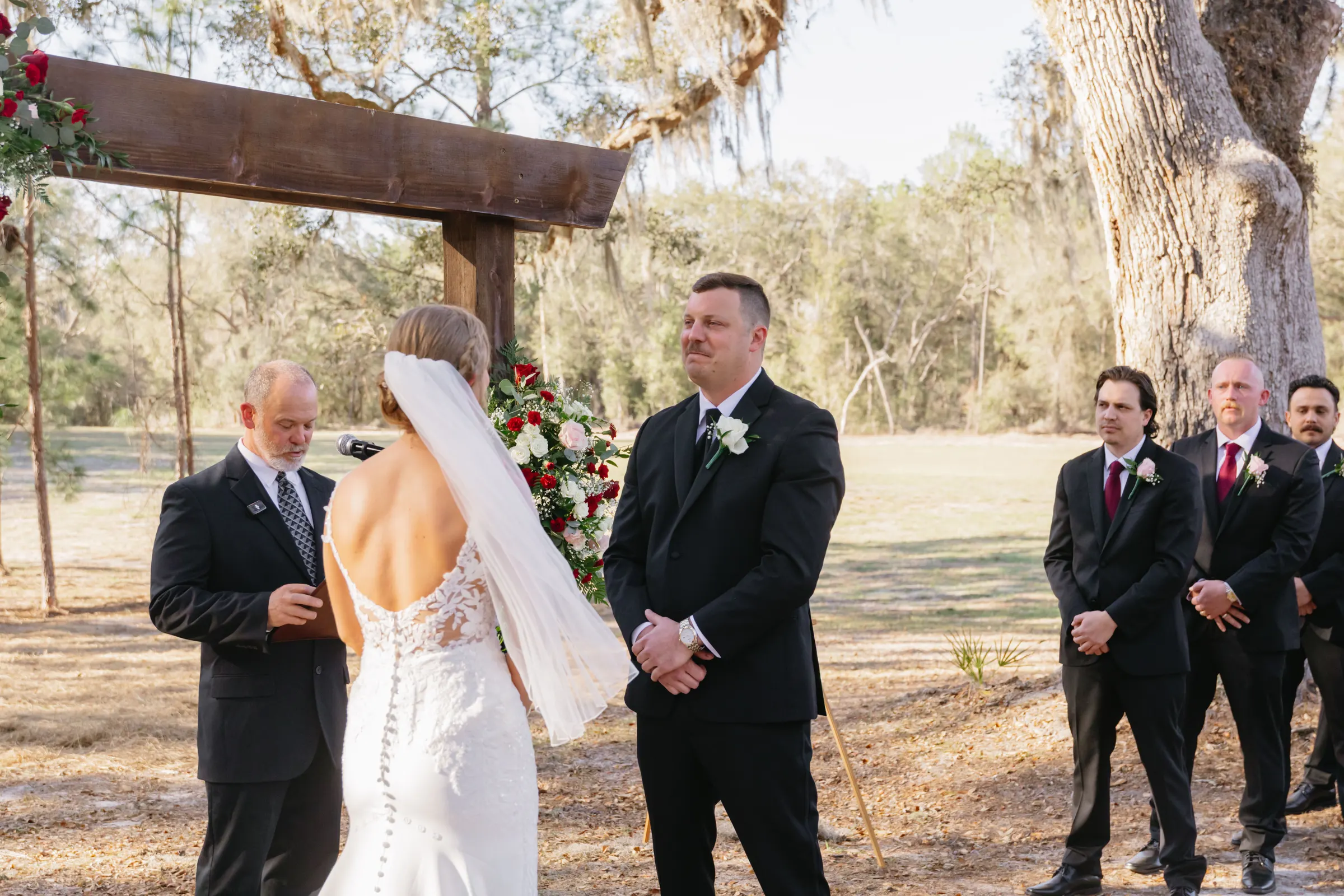 Ceremony — Miranda & Cody wedding, Dallas–Fort Worth